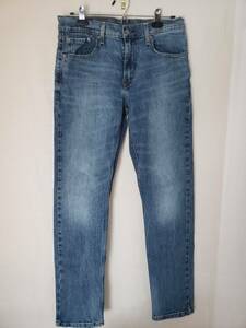 Levis 502 Men's Jeans 30 X 32 Blue Lightly Distressed Very Good Condition 海外 即決