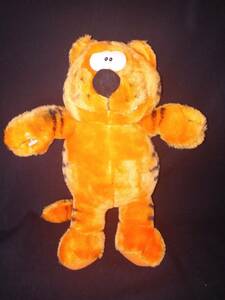 1997 Nanco Heathcliff Plush Orange Cartoon Cat Stuffed Animal 10" Vintage 海外 即決