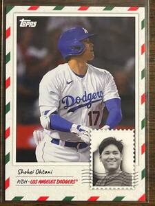 2023 Topps MLB Holiday Countdown #1 大谷翔平 Los Angeles Dodgers 海外 即決