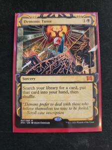 MTG Demonic Tutor Strixhaven: Mystical Archives 027/063 Regular Mythic 海外 即決