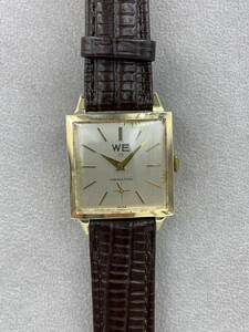 Hamilton Watch Masterpiece 14k Yellow Gold Cal 637 17J Swiss Men's 1960s Vintage 海外 即決