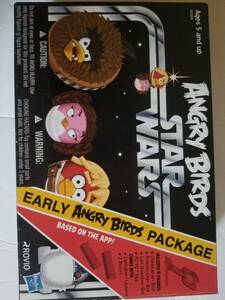 ANGRY BIRDS STAR WARS EARLY ANGRY BIRDS PACKAGE NEW 海外 即決