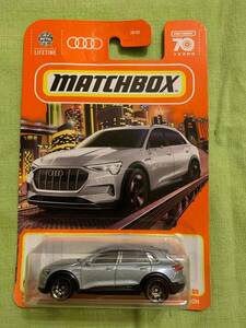 2020 Audi E-Tron Silver Matchbox MB1299 2023 Short Card 1:64 Toy Car 海外 即決