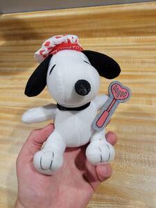 Snoopy Bon Appetit Chef Hat w Hearts Plush Doll Stuffed Animal Plush Toy 海外 即決