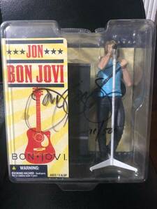 Bon Jovi McFarlane Toy Figurine #11/500 autographed-Collectors Item 海外 即決