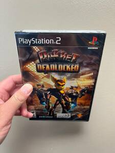 Ratchet: Deadlocked (PS2, 2006) Black Version - SEALED - READ DESCRIPTION 海外 即決