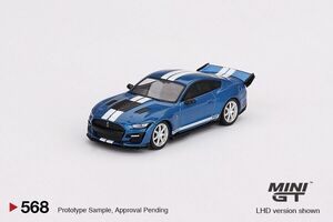 Mini GT 1:64 Shelby GT500 Dragon Snake Concept Ford Performance Blue #568 海外 即決