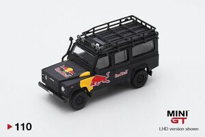 MINI GT 1989 Land Rover Defender 110 Red Bull LUKA Limited 1/64 Scale MGT000110 海外 即決