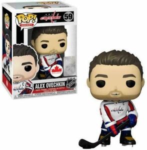 Funko POP! NHL #59 Alex Ovechkin Common Toy Figure Canada Exclusive Vaulted 海外 即決