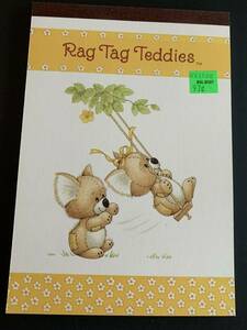 Vintage Rag Tag Teddies swinging Sangamon Tablet Ruth Morehead 海外 即決