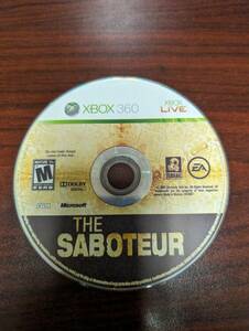 The Saboteur (Microsoft Xbox 360, 2009) NO TRACKING - DISC ONLY #A6343 海外 即決