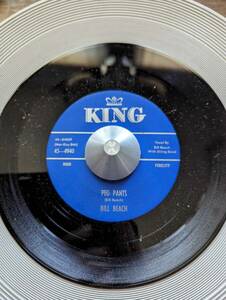 70's ROCKABILLY REPRO: BILL BEACH - Peg Pants/You're Gonna Like Me Baby KING 海外 即決