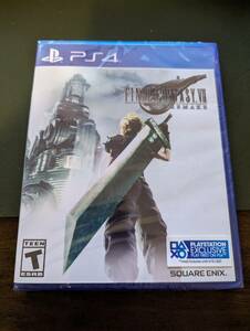 Final Fantasy VII Remake (PS4 / PlayStation 4) NEW & SEALED 海外 即決