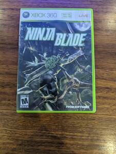 Ninja Blade (Microsoft Xbox 360, 2009) - Game and Case 海外 即決