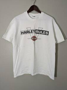 VTG 1998 Harley Davidson Peninsula Redwood City CA T Shirt Size Large 海外 即決