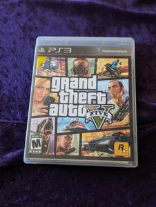 PS3 Game Grand Theft Auto V 海外 即決