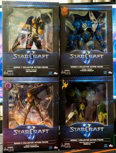 StarCraft 2 Series 1 & 2 DC Unlimited Figure Set New Mint Never Opened 海外 即決