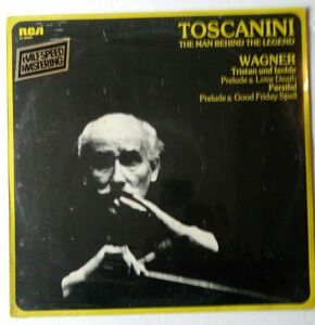 VTG 新品未開封 TOSCANINI RECORD WAGNER TRISTAN UND ISOLDE PARSIFAL GOOD FRIDAY SPELL 海外 即決