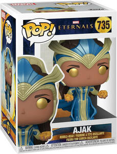 Funko POP! Marvel Eternals Vinyl Bobble Figure - AJAK #735 - NM/Mint 海外 即決