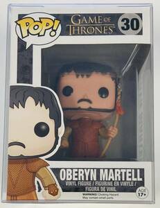 Pop! HBO Television Game of Thrones Oberyn Martell #30 Vaulted 2015 Funko Pop 海外 即決