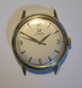 Vintage Omega Automatic Swiss Mens Watch 10k GF Gold Filled 海外 即決