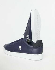 G-Star Cadet II レザー ブルー Men's Fashion Sneakers 31cm(US13) 海外 即決