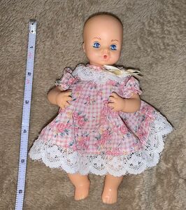 Small Vintage 6" Horsman Baby Doll drink n wet 海外 即決