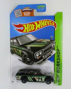 Hot Wheels Kmart Exclusive Black '71 Datsun Bluebird 510 Wagon New 海外 即決