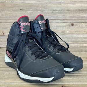 メンズ AND1 ブラック Classic High Top Athletic Sport Basketball Sneakers 28.5cm(US10.5) D 海外 即決