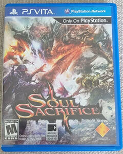 Soul Sacrifice for the Sony Playstation Vita - CIB - Excellent Condition 海外 即決