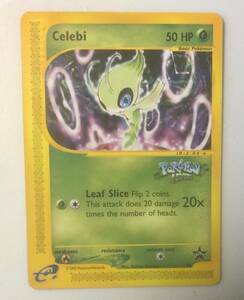 2002 Black Star Promo Celebi WOTC ポケモン Card 海外 即決