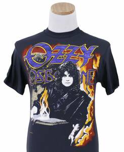 Ozzy Osbourne 1989 Moscow Music Peace Festival Tour Vintage T-Shirt Men L 海外 即決