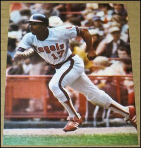 1975 Mickey Rivers SI Magazine Photo Clipping 4"x5" California Angels Baseball 海外 即決