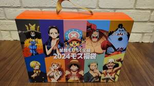 モスバーガー　2024福袋　ワンピース　ONE PIECE　ブランケット シャツ　ミニショルダーバッグ