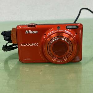 ●Nikon デジカメ レッド ニコン S6500