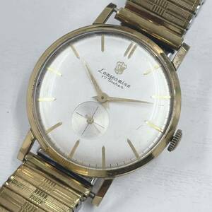 ●セイコー SEIKO 腕時計 Langeaminn 17石 手巻き 社外ベルト 稼働品