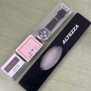 ●希少 非売品 ALBA アルバ 腕時計 Netz TOYOTA アルテッツァ オリジナルウォッチ V655-6100 クォーツ 不動品