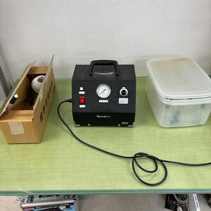 ◎Vankey SR バンキー バンキーSR 真空計器 健康医学社 電気真空浄血治療器 通電確認済み 使用方法不明