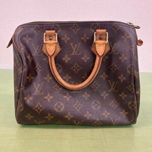 ▲LOUIS VUITTON ルイヴィトン ミニボストンバッグ スピーディ25 モノグラム