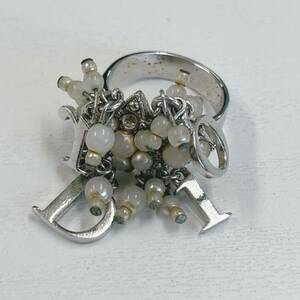 * Christian Dior ring fake pearl approximately 13 number 