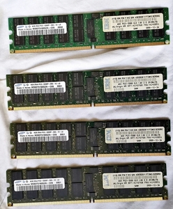 サムスン SAMSUNG 5300P　DDR2 4GBx４　計16GBメモリ 