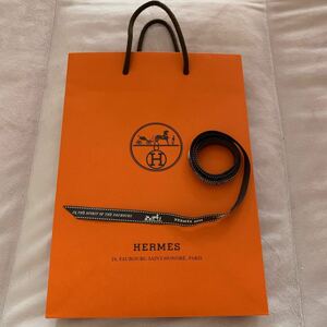 HERMES★エルメス★ショッパー★紙袋★リボン付★2024★非売品★袋★