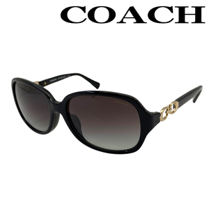 【中古】【非常に良い】COACH サングラス ブランド コーチ 8146F グラデーションブラック r-coach-s-0070-08