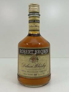 0605-28 0201【1円スタート】 ロバートブラウン　ROBERT BROWN　ウイスキー　760ml　43％　未開栓　古酒