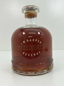 0605-32 0197[1 иен старт ] I.W. - -pa-I.W.HARPER President запас Bourbon виски 750ml 43% не . штекер старый sake 