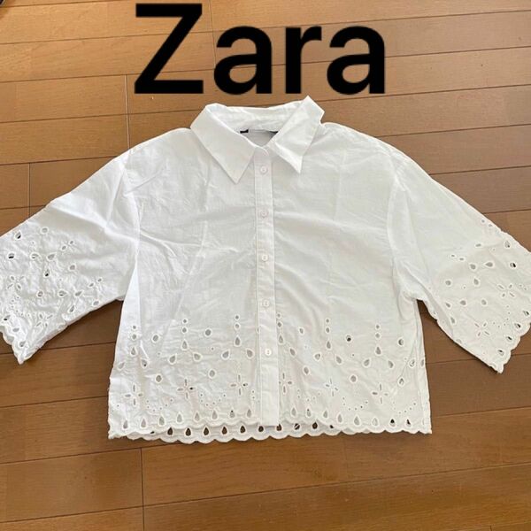 ZARA 白 シャツ ホワイト　