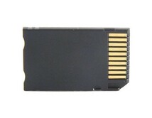 即決 新品 メモリースティック PRO Duo 変換アダプタ 32GB対応 マイクロSD → MemoryStick PRO Duo SDHC/SDXCカード対応_画像2