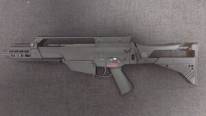 ARES製 HK G36C efc 電子トリガー 2点バースト付き電動ガン ガスブローバック S T TAN 汚れ有