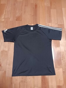 adidas アディダス ドライ 半袖Tシャツ XO ブラック