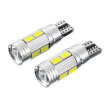 高輝度LED ポジション球 ナンバー灯 スモールランプ 2個セット 10SMD 12V 5730SMD LED 6500K T10/T15/T16 アイスブルー_画像6